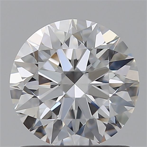 Picture of Lab Grown Diamond 1.04 Carats, Round with Ideal Cut, D Color, IF Clarity and Certified by IGI