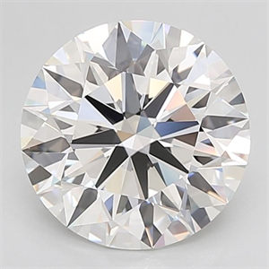 Picture of Lab Grown Diamond 5.83 Carats, Round with Ideal Cut, G Color, IF Clarity and Certified by IGI
