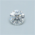 Diamante Natural 0.40 quilates, Redondo , Color E, claridad SI2 y certificado GIA