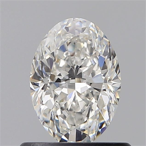 Picture of Natural Diamond 0.64 Carats, Oval with  Cut, F Color, VVS2 Clarity and Certified by GIA
