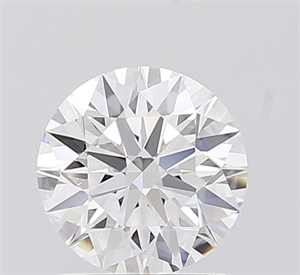 Picture of Lab Grown Diamond 1.60 Carats, Round with Ideal Cut, D Color, VVS2 Clarity and Certified by IGI