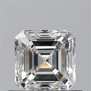 Foto Diamante Natural 0.70 quilates, Asscher , Color I, claridad VS1 y certificado GIA de