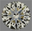 Natural Diamond 0.40 Carats, Round with Excellent Cut, L Color, VS2 Clarity and Certified by IGI
