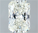 Natural Diamond 0.59 Carats, Radiant with  Cut, G Color, IF Clarity and Certified by IGI