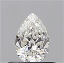 Natural Diamond 0.40 Carats, Pear with  Cut, G Color, SI1 Clarity and Certified by GIA