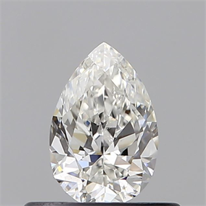 Foto Diamante Natural 0.40 quilates, De pera , Color G, claridad SI1 y certificado GIA de