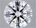 Lab Grown Diamond 3.03 Carats, Round with Ideal Cut, E Color, VVS1 Clarity and Certified by IGI