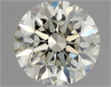 Diamante Natural 1.51 quilates, Redondo , Color K, claridad SI2 y certificado IGI