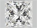 Diamante Natural 0.57 quilates, Princesa , Color E, claridad VVS2 y certificado GIA
