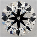 Natural Diamond 0.90 Carats, Round with Very Good Cut, K Color, VS1 Clarity and Certified by GIA