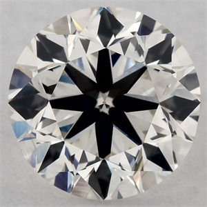 Picture of Natural Diamond 0.90 Carats, Round with Very Good Cut, K Color, VS1 Clarity and Certified by GIA