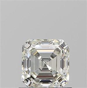 Foto Diamante Natural 0.90 quilates, Asscher , Color J, claridad VS1 y certificado GIA de