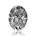 Diamante Natural 0.80 quilates, Ovalado , Color I, claridad VS1 y certificado GIA
