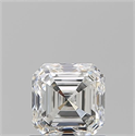 Natural Diamond 1.01 Carats, Asscher with  Cut, G Color, VS1 Clarity and Certified by GIA