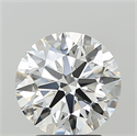 Lab Grown Diamond 3.10 Carats, Round with Ideal Cut, E Color, VVS2 Clarity and Certified by IGI
