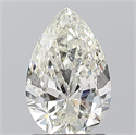 Natural Diamond 1.20 Carats, Pear with  Cut, J Color, SI2 Clarity and Certified by GIA