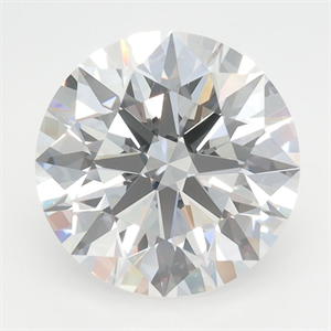 Picture of Lab Grown Diamond 3.51 Carats, Round with Ideal Cut, E Color, VVS1 Clarity and Certified by IGI