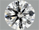 Lab Grown Diamond 1.45 Carats, Round with Ideal Cut, E Color, VS1 Clarity and Certified by IGI