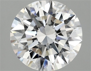 Picture of Lab Grown Diamond 2.80 Carats, Round with Excellent Cut, D Color, VS1 Clarity and Certified by IGI