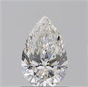 Natural Diamond 1.01 Carats, Pear with  Cut, I Color, VS2 Clarity and Certified by GIA