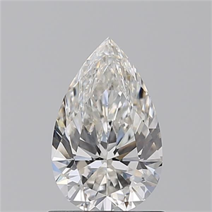Picture of Natural Diamond 1.01 Carats, Pear with  Cut, I Color, VS2 Clarity and Certified by GIA