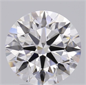 Del inventario de diamantes de laboratorio, 2.04 quilates, Redondo , Color D, claridad IF y certificado IGI