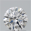 Natural Diamond 0.80 Carats, Round with Excellent Cut, E Color, SI1 Clarity and Certified by GIA