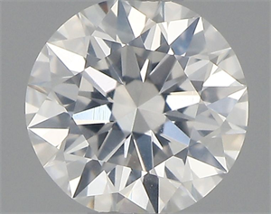 Foto Diamante Natural 0.40 quilates, Redondo , Color F, claridad SI2 y certificado GIA de