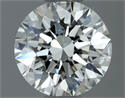 Natural Diamond 0.50 Carats, Round with Excellent Cut, J Color, SI1 Clarity and Certified by GIA