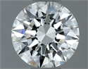 Diamante Natural 0.71 quilates, Redondo , Color F, claridad VVS1 y certificado IGI