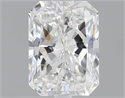 Natural Diamond 1.00 Carats, Radiant with  Cut, F Color, SI1 Clarity and Certified by GIA