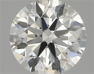 Foto Diamante Natural 0.90 quilates, Redondo , Color I, claridad SI1 y certificado GIA de