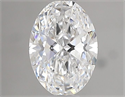 Natural Diamond 0.52 Carats, Oval with  Cut, D Color, SI1 Clarity and Certified by GIA