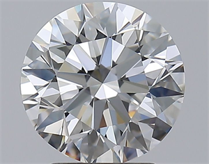 Picture of Natural Diamond 2.50 Carats, Round with Excellent Cut, E Color, VVS1 Clarity and Certified by GIA