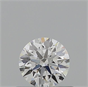 Diamante Natural 0.50 quilates, Redondo , Color E, claridad VVS2 y certificado GIA