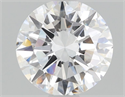 Lab Grown Diamond 1.01 Carats, Round with Very Good Cut, D Color, VS1 Clarity and Certified by IGI