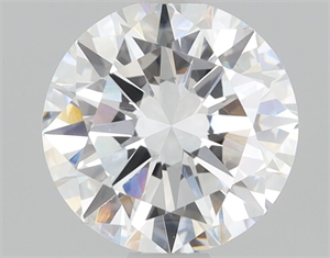 Picture of Lab Grown Diamond 1.01 Carats, Round with Very Good Cut, D Color, VS1 Clarity and Certified by IGI