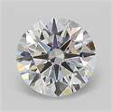 Lab Grown Diamond 1.02 Carats, Round with Ideal Cut, D Color, VVS2 Clarity and Certified by IGI