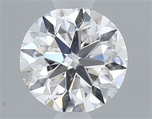 Picture of Natural Diamond 0.70 Carats, Round with Very Good Cut, F Color, SI2 Clarity and Certified by GIA