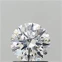 Lab Grown Diamond 1.03 Carats, Round with Ideal Cut, D Color, VS1 Clarity and Certified by IGI