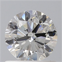 Natural Diamond 0.70 Carats, Round with Very Good Cut, H Color, SI1 Clarity and Certified by GIA