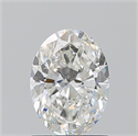 Diamante Natural 1.20 quilates, Ovalado , Color H, claridad SI1 y certificado GIA