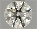 Natural Diamond 0.46 Carats, Round with Very Good Cut, M Color, VVS1 Clarity and Certified by GIA