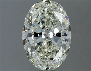 Picture of Natural Diamond 1.22 Carats, Oval with  Cut, J Color, VS2 Clarity and Certified by IGI