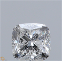 Natural Diamond 0.70 Carats, Cushion with  Cut, E Color, SI1 Clarity and Certified by GIA