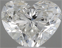 Natural Diamond 0.40 Carats, Heart with  Cut, G Color, VVS1 Clarity and Certified by IGI