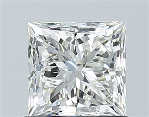 Foto Diamante Natural 1.00 quilates, Princesa , Color I, claridad VVS2 y certificado GIA de