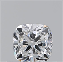 Diamante Natural 0.50 quilates, Del cojín , Color D, claridad VVS1 y certificado GIA