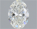 Diamante Natural 0.70 quilates, Ovalado , Color I, claridad VS1 y certificado GIA