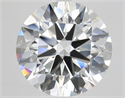 Lab Grown Diamond 9.01 Carats, Round with Ideal Cut, F Color, VS2 Clarity and Certified by IGI